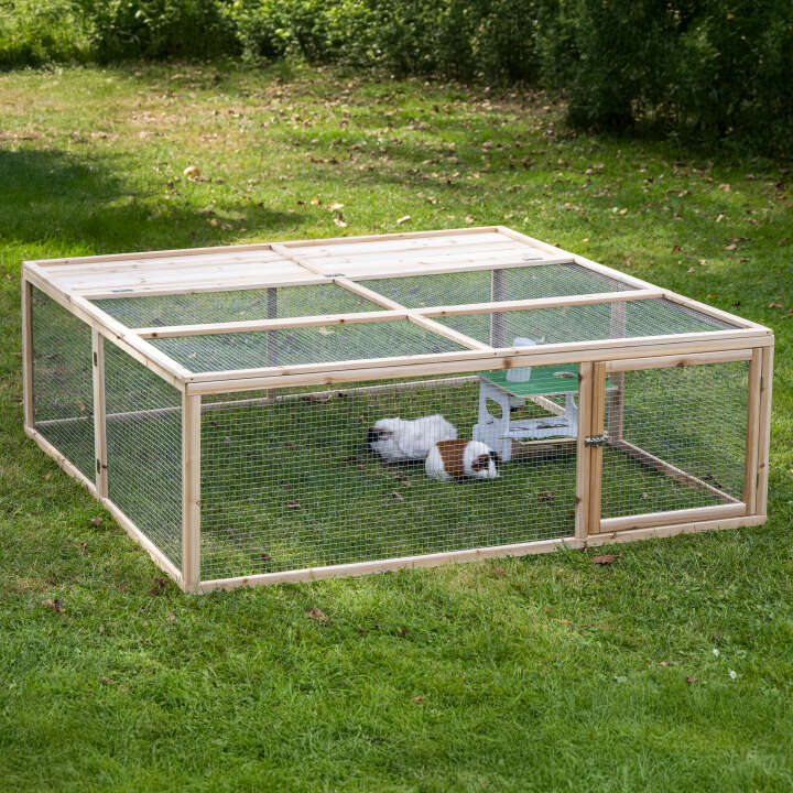 dobar XXL Freilaufgehege aus Holz